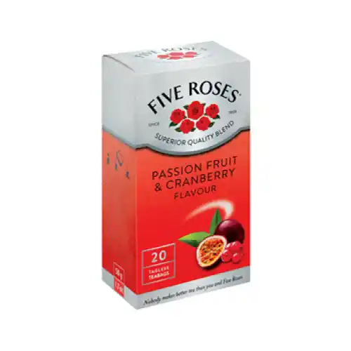 Five Roses Passion Fruit Cranberry Teabags S