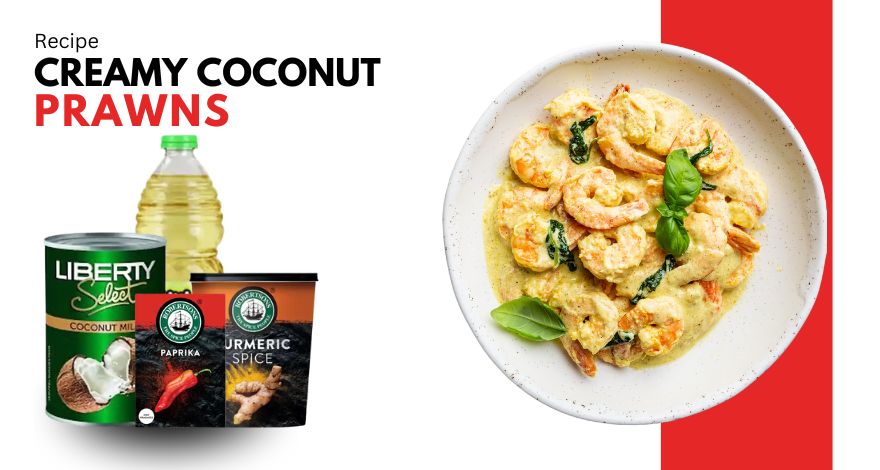 Creamy Coconut Prawns