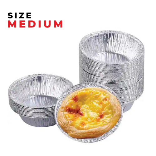 Foil Pie n Keesh Cups Medium 50's