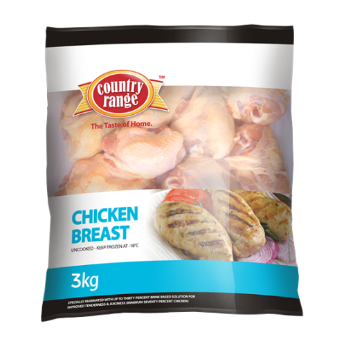 Sovereign Country Range Frozen Chicken Breasts 3kg