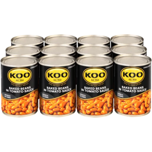 Koo Baked Beans in Tomato Sauce 12x410g