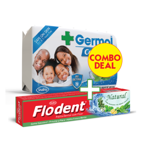 Combo Deal Germol Soap 175g & Flodent toothpaste 100ml