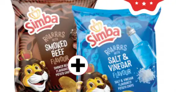 Simba Combro Combo Deal Simba Chips 2 x 120g
