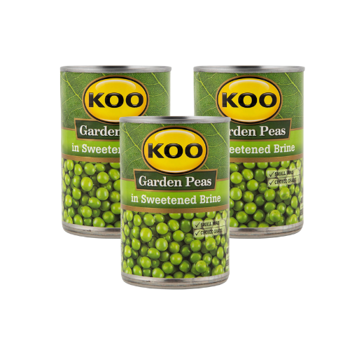 Koo Garden Peas 3 x 400g Koo Garden Peas 3 x 400g