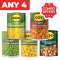 Combo Koo Veg Any 3 (Sweetcorn or Mixed Veg Curry or Mix Veg or Garden Peas or Chakalaka) 410g