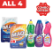 Combo Maq Auto or Handwash Washing Powder 2kg+Maq Cream 750ml+Maq Dishwashing Liquid 750ml+Maq Bleach 750ml