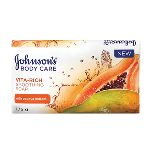 Johnson's Vita-Rich Soap Smoothing Papaya 175g