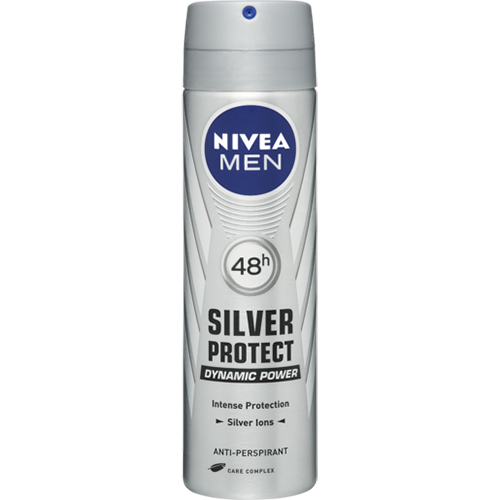 Nivea Body Spray For Men Silver Protect 150ml