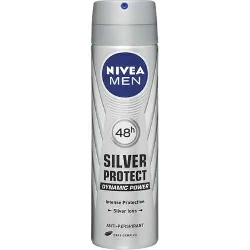Nivea Body Spray For Men Silver Protect 150ml