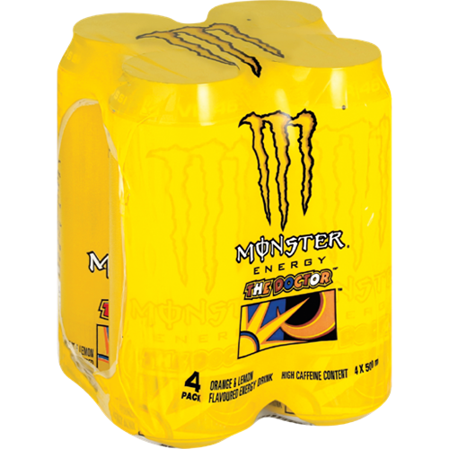 Monster Energy Drink The Doctor 4x500ml