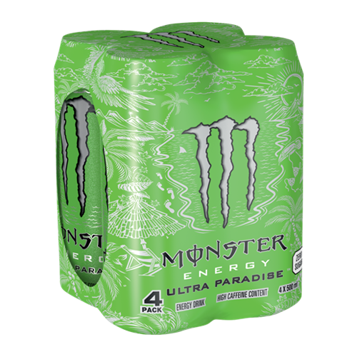 Monster Energy Drink Paradise 4x500ml