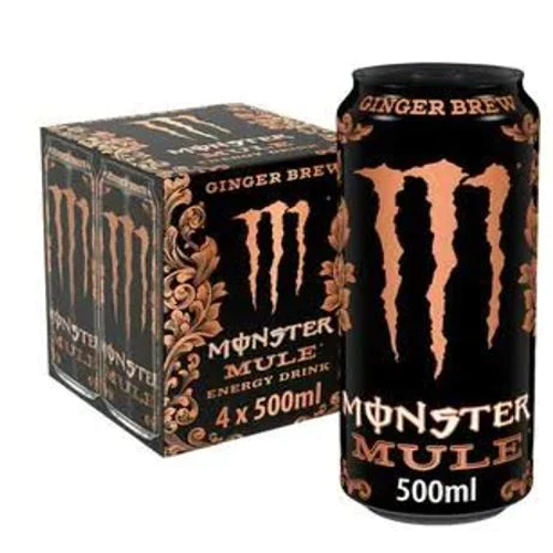 Monster Energy Drink Mule Ginger Brew 4x500ml