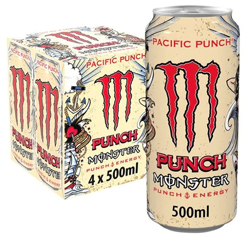 Monster Energy Drink Pacific 4x500ml