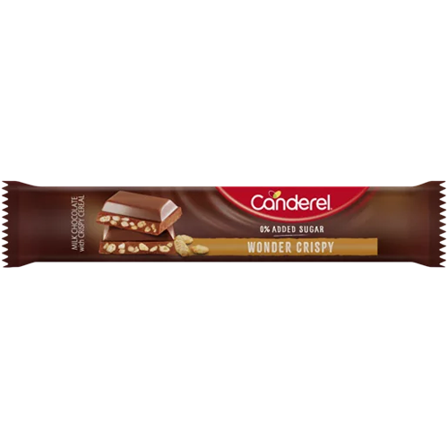 Canderel Chocolate Bar 0% Added Sugar Wonder Crispy 27g