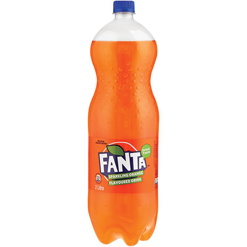 Fanta Orange Plastic Bottle 2lt