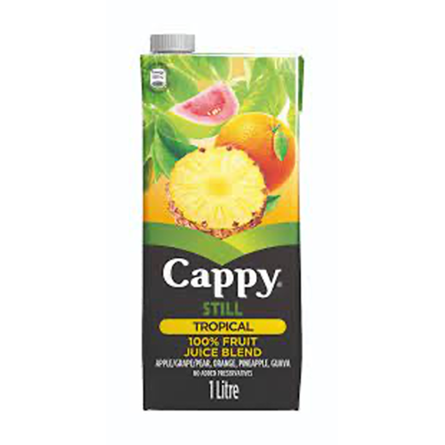 Cappy Still Tropical  100% Juice Blend 1lt