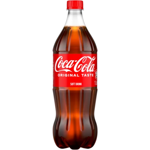 Coca-Cola Original Soft Drink Bottle 1lt