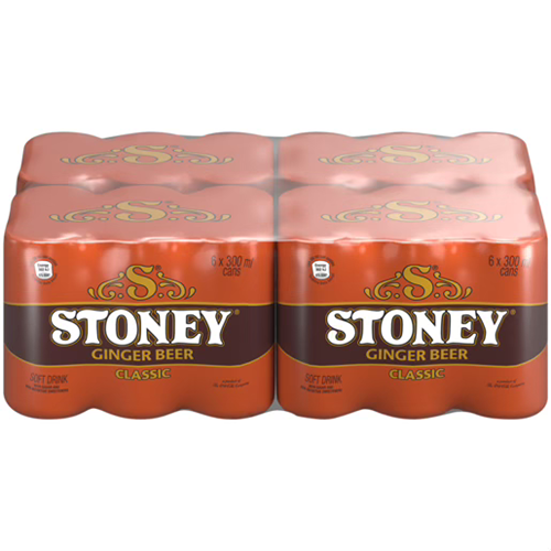 Stoney Drink Cans 4x6x300ml