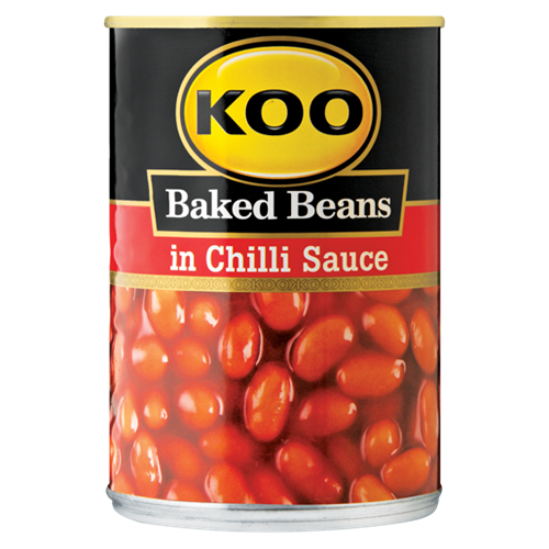 Koo Baked Beans In Chilli Sauce 420g