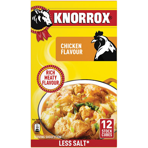 Knorrox Stock Cubes Chicken 12's