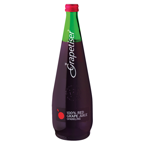 Grapetiser 100% Sparkling Red Grape Juice 750ml