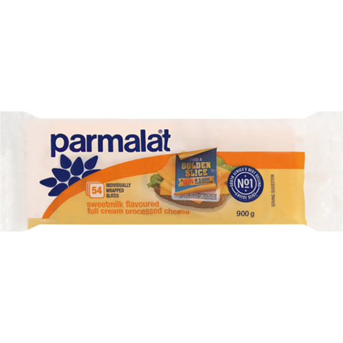 Parmalat Sliced Processed Sweetmilk Cheese 900g