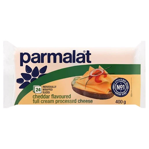 Parmalat Sliced Processed Cheddar Cheese 400g