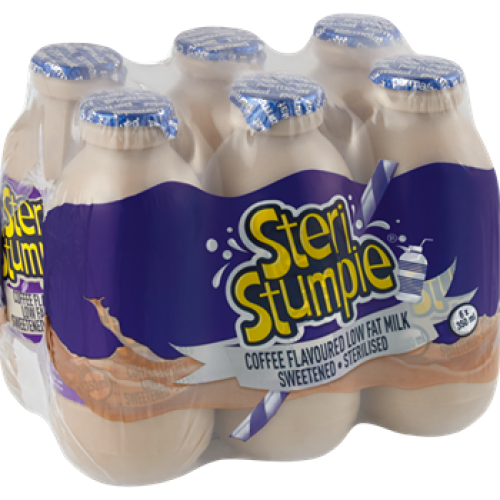 Steri Stumpie Coffee Flavoured Milk 6x350ml