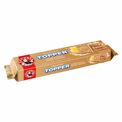 Bakers Topper Custard Biscuits 125g