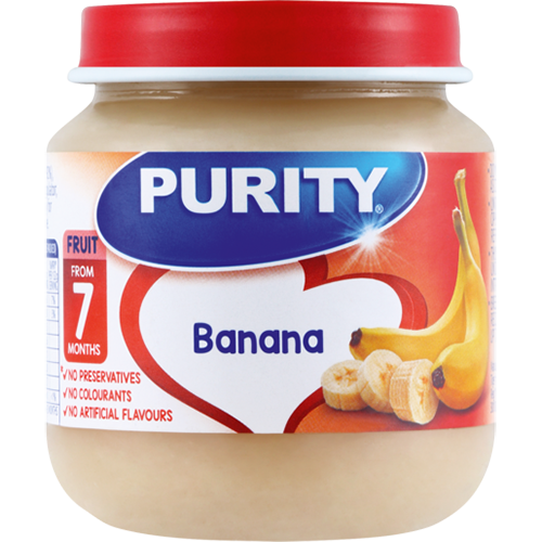Purity 2nd Foods Banana From 7 Months 125ml