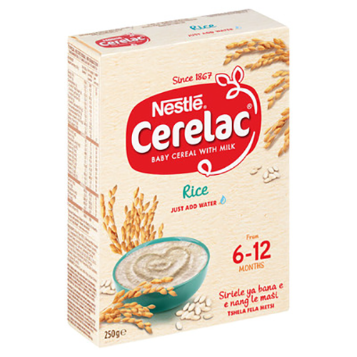 Nestle Cerelac Infant Cereal Rice 250g