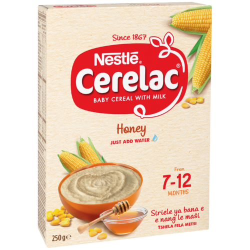 Nestle Cerelac Baby Cereal With Milk Honey From 7 Months 250g