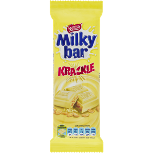 Nestle Milkybar Krackle Chocolate Slab 80g