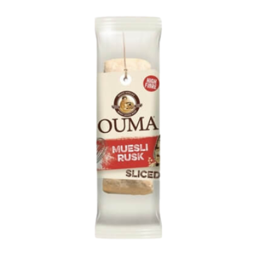 Ouma Sliced Muesli Rusks Individually Wrapped 8x30g