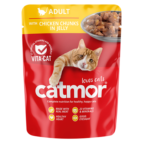 Catmor Cat Food Adult Chicken Jelly 70g