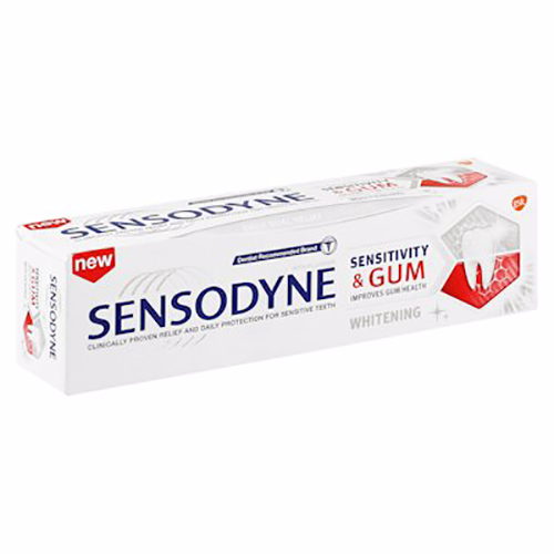 Sensodyne Toothpaste Sensistive & Gum Whitening 75ml