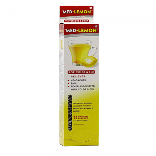 Med-Lemon Single Sachets 72's