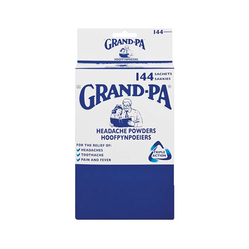 Grandpa Headache Powders Sachets Sachets 144's