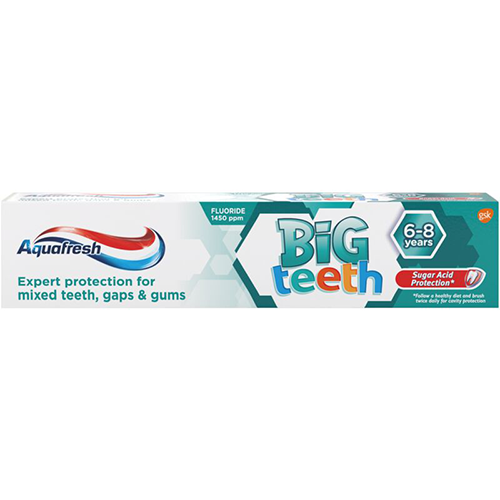 Aquafresh Toothpaste Big Teeth 50ml