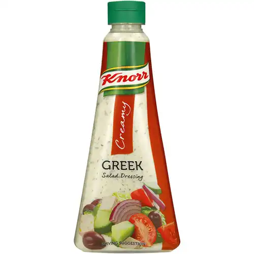 Knorr Salad Dressing Creamy Greek 340ml