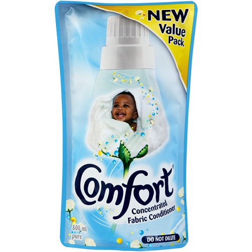 Comfort Fabric Conditioner Refill Pure 800ml