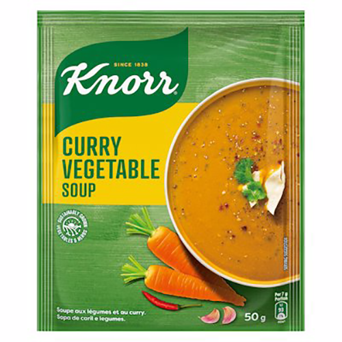 Knorr Packet Soup Curry Vegetable 50g