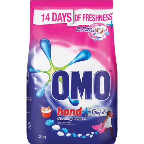 OMO Hand Washing Powder with Comfort 2kg