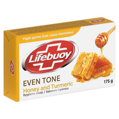 Lifebuoy Even Tone Honey and Turmeric Hygiene Soap 175g