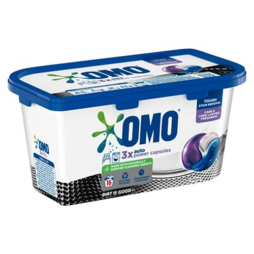 OMO Stain Remove Auto Laundry Capsules 16's