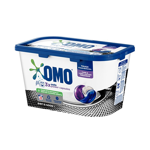 OMO Stain Remove Auto Laundry Capsules 22's