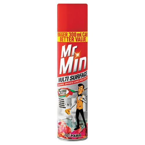 Mr Min Multi Surface Polish Potpourri 300ml