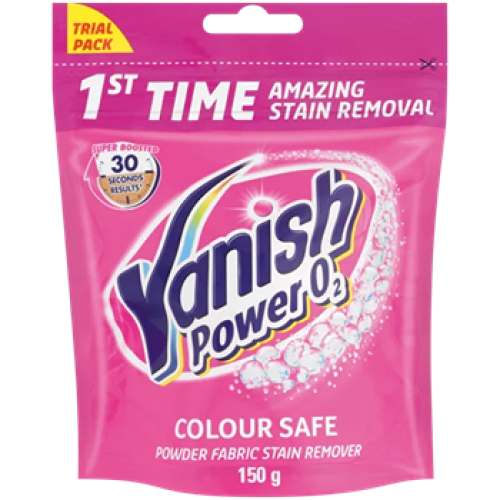 Vanish Power O2 Colour Safe Fabric Stain Remover Powder 150gr