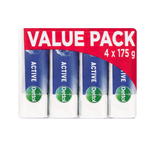 Dettol Active Soap 4x175g