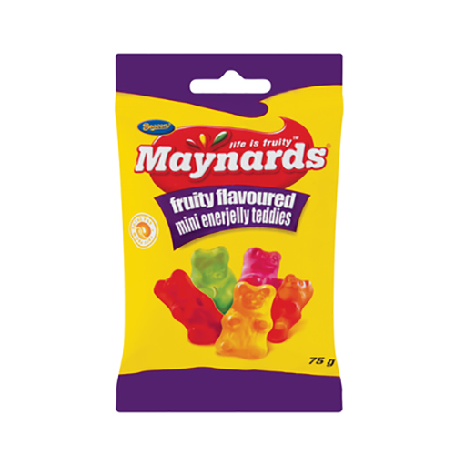 Maynards Enerjelly Mini Teddies 75g